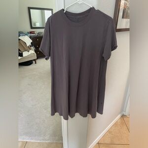 All yours t shirt dress  purple